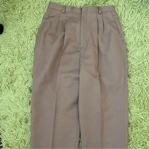 Brown dress pants